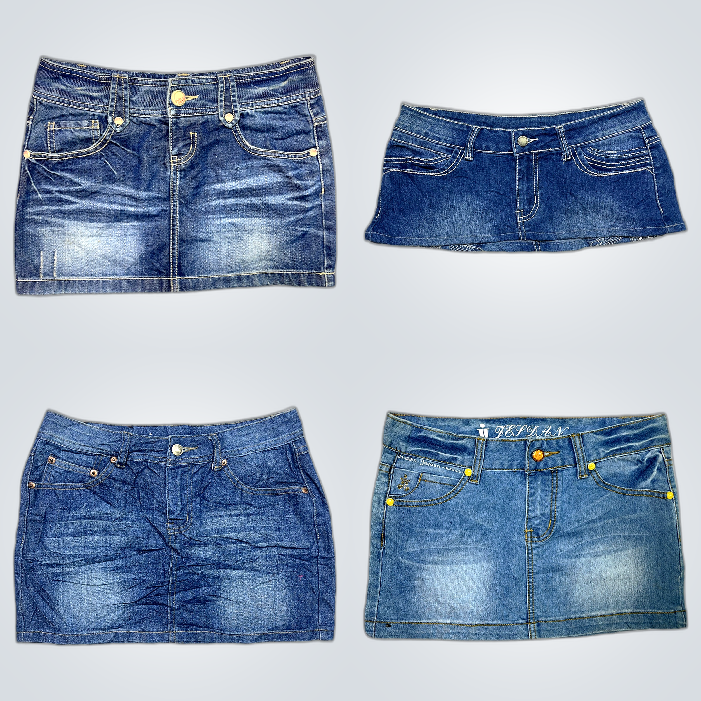 Denim-Minirock-Paket