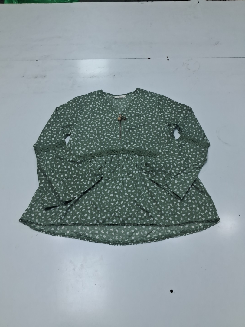 Ropé Green Printed Blouse