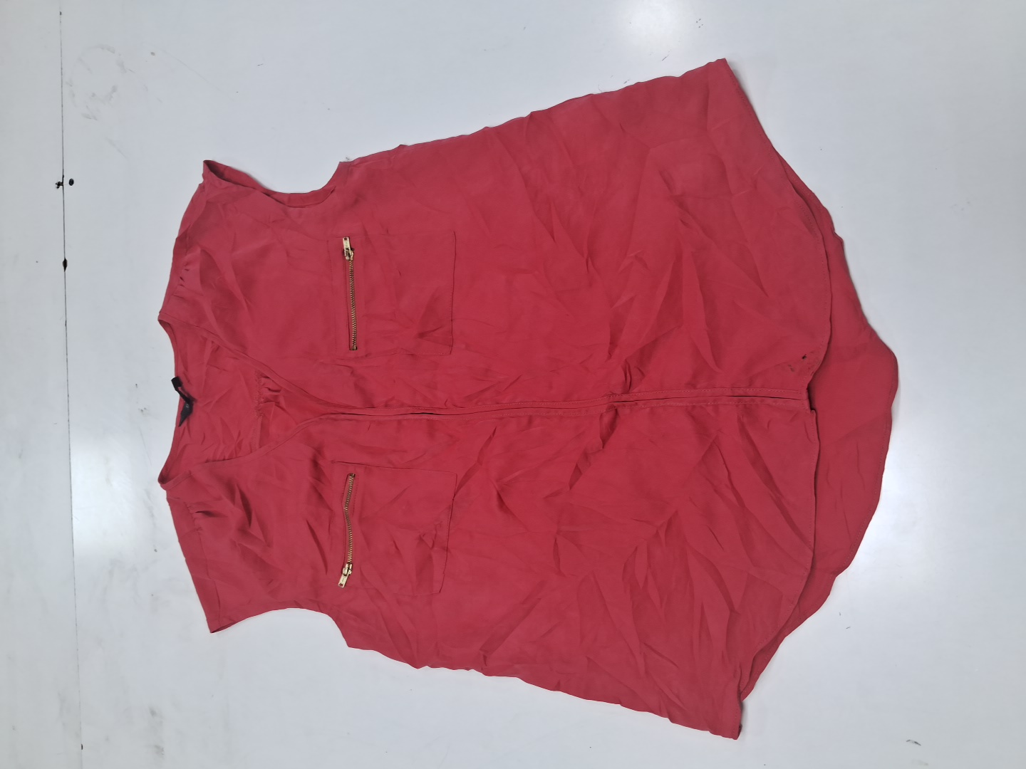 Portmans Red Sleeveless Blouse