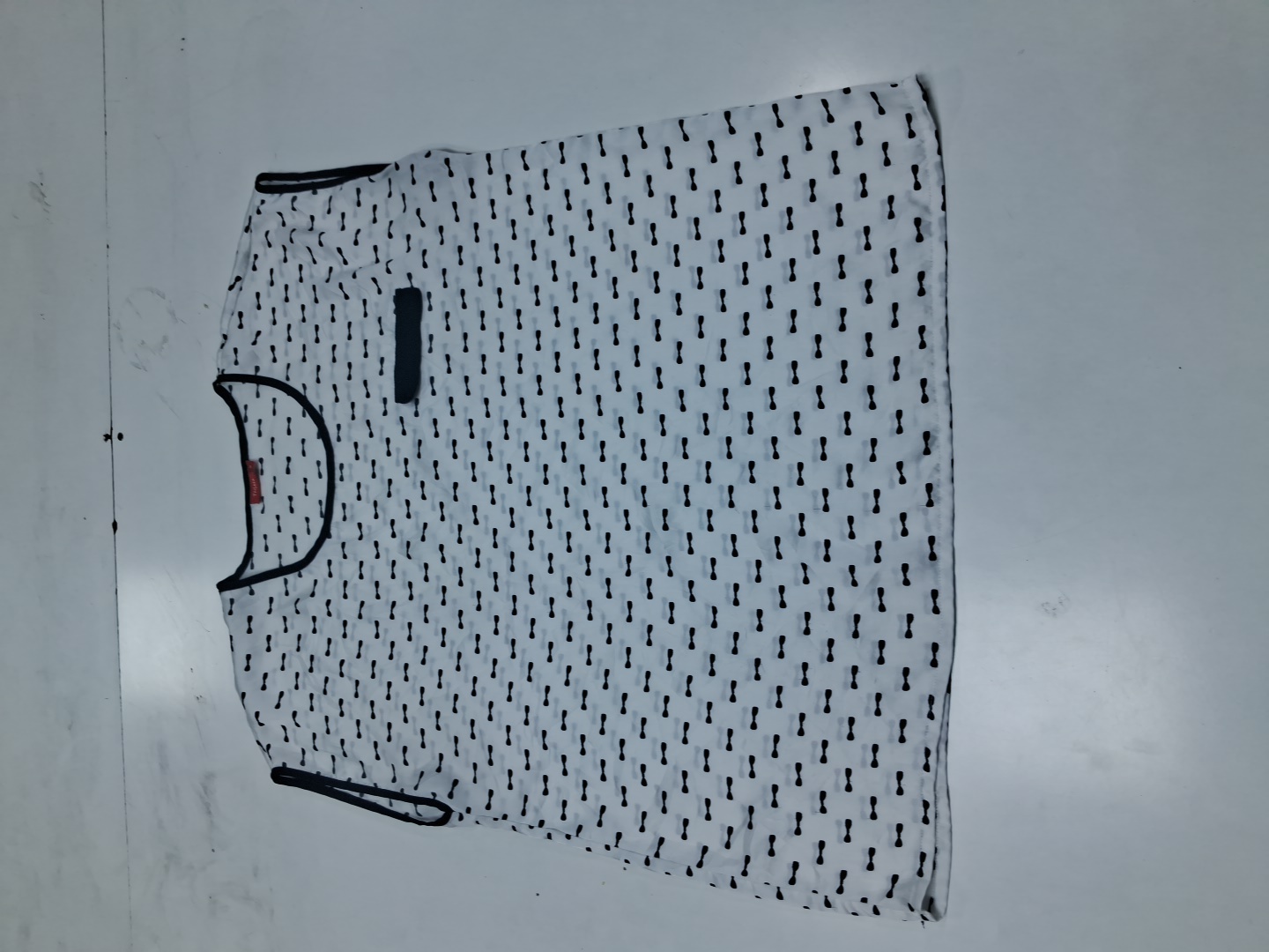 Tissia Printed Bow Tank Top