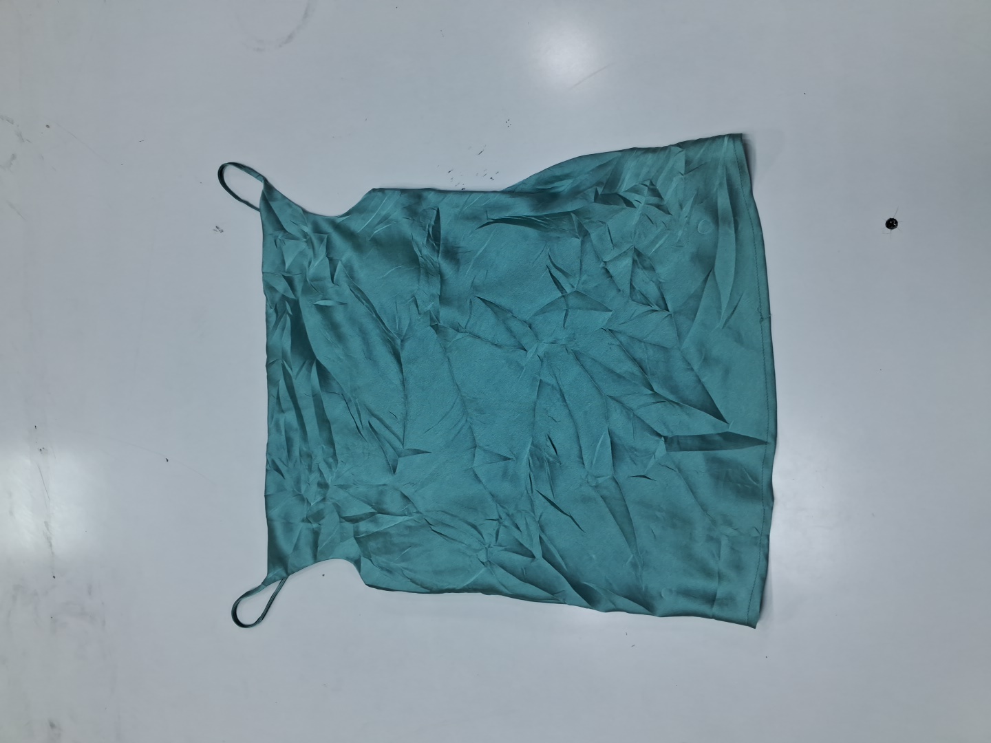 Outfitbook Teal Satin Camisole