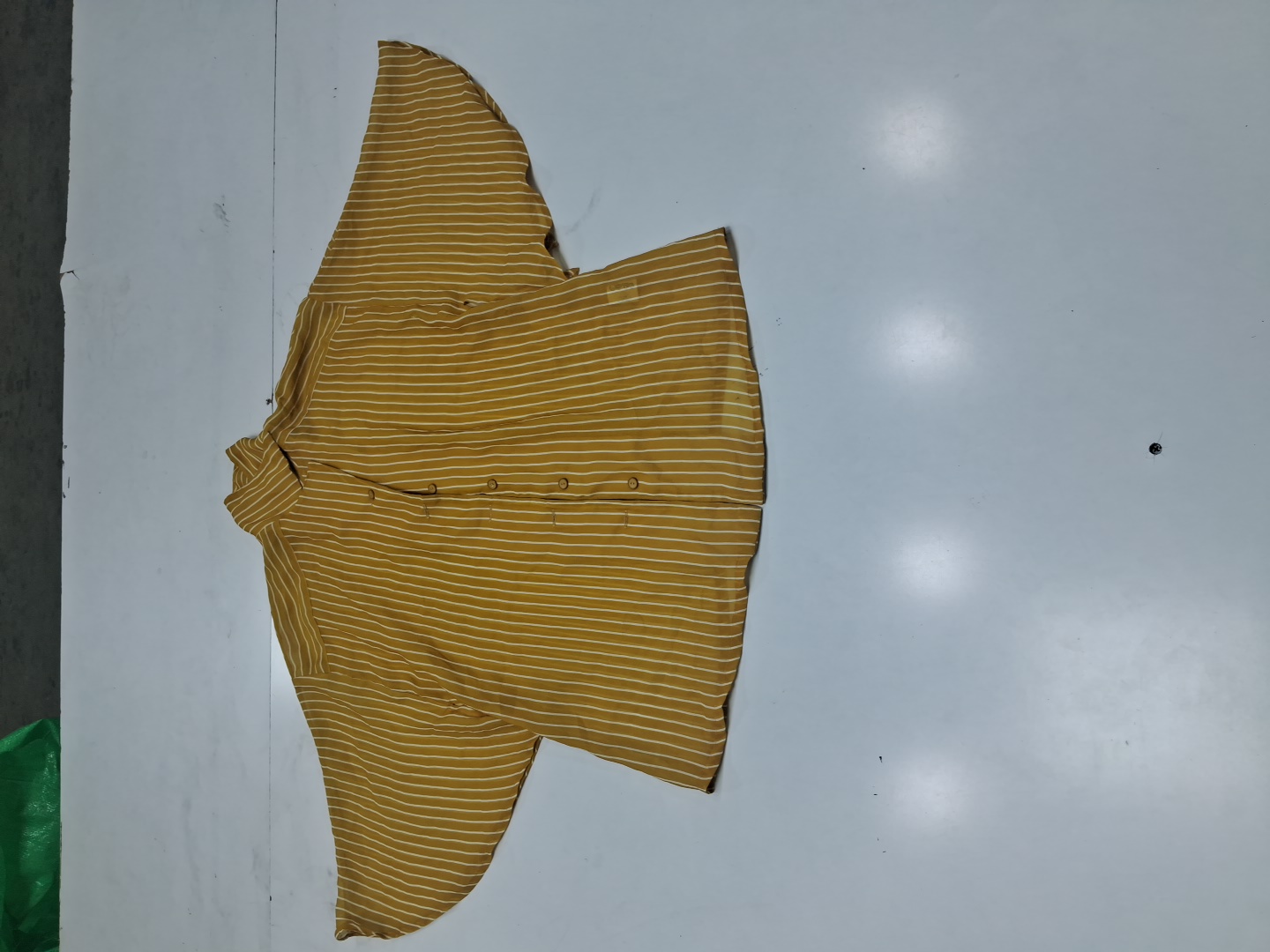 Hanbok Striped Batwing Sleeve Blouse