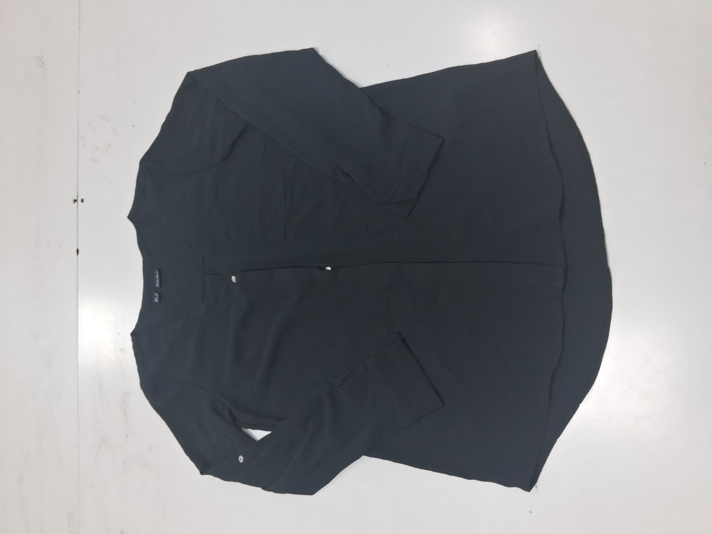 Body Flirt Black Long Sleeve Blouse