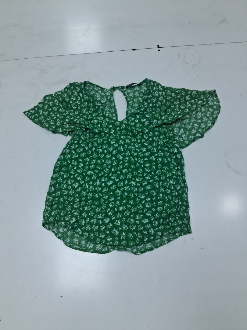 Tokito Green Printed Blouse