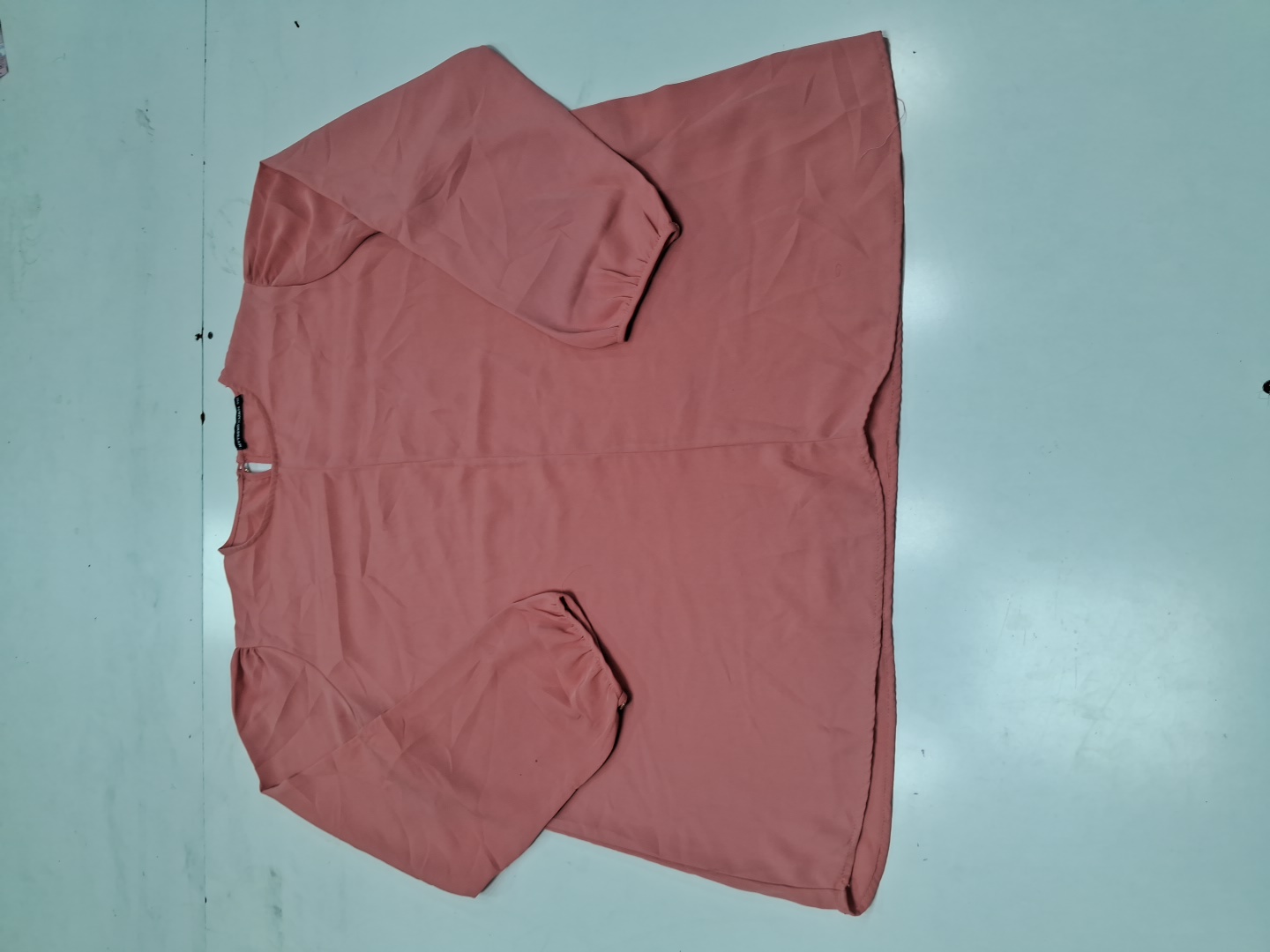 MyTrend x M&N Pink Puffed Sleeve Blouse