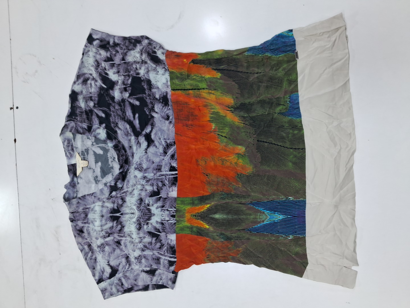 Bebe Printed Graphic Tank Top