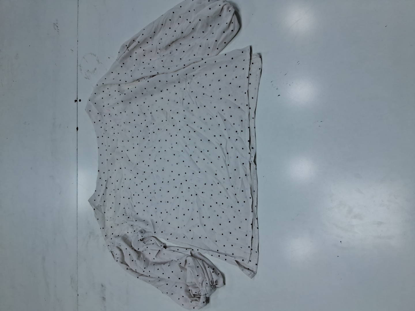 Junah Polka Dot Puff Sleeve Blouse