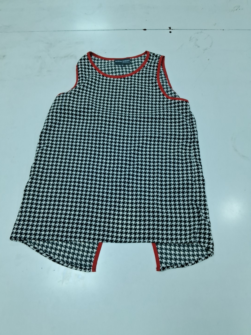The Royal Standard Houndstooth Printed Sleeveless ..