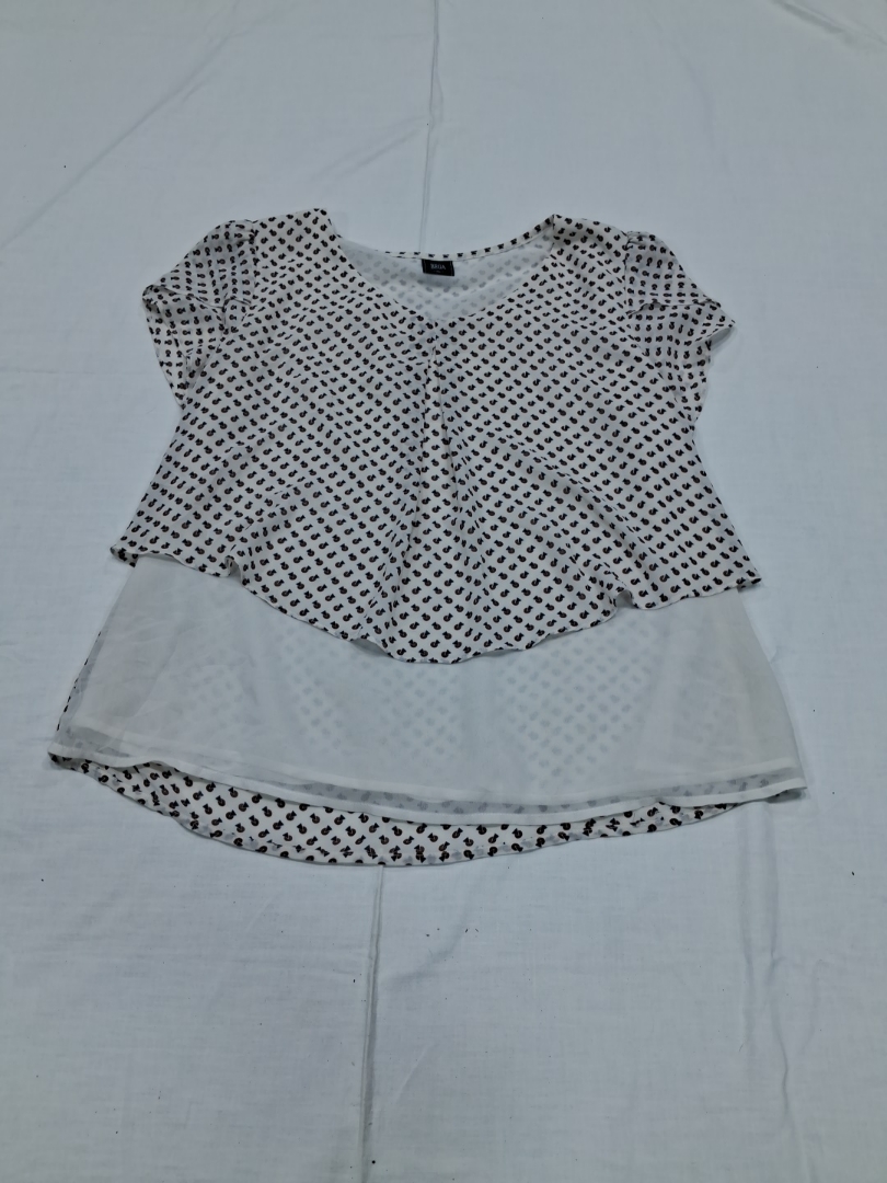 Bega Printed Polka Dot Blouse