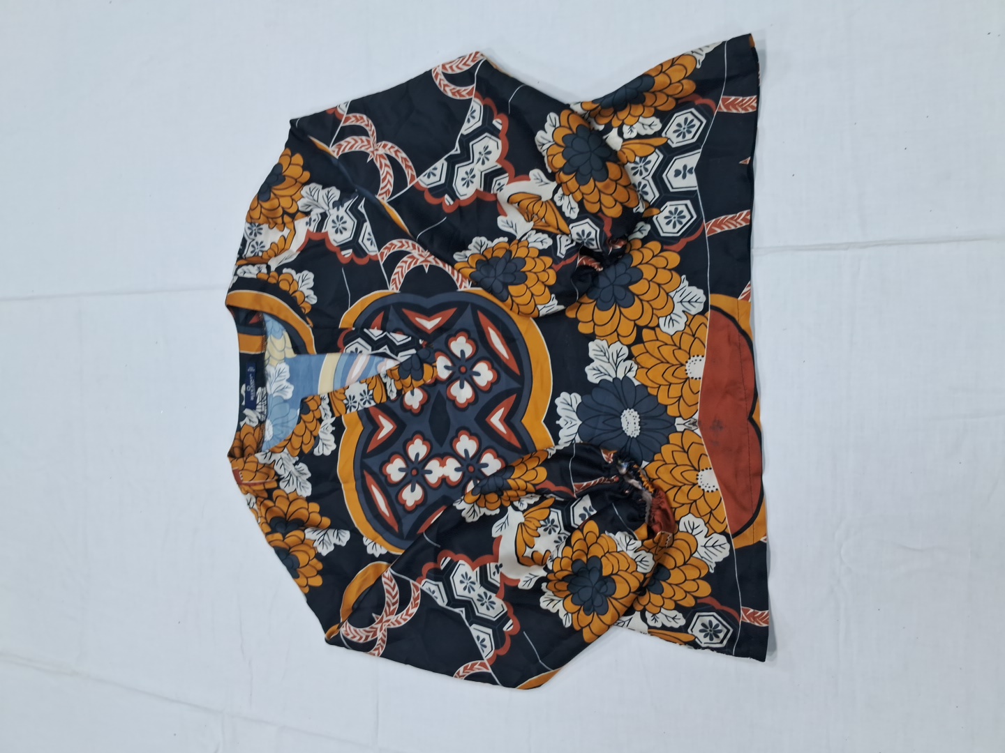 Blue Joint Printed Blouse