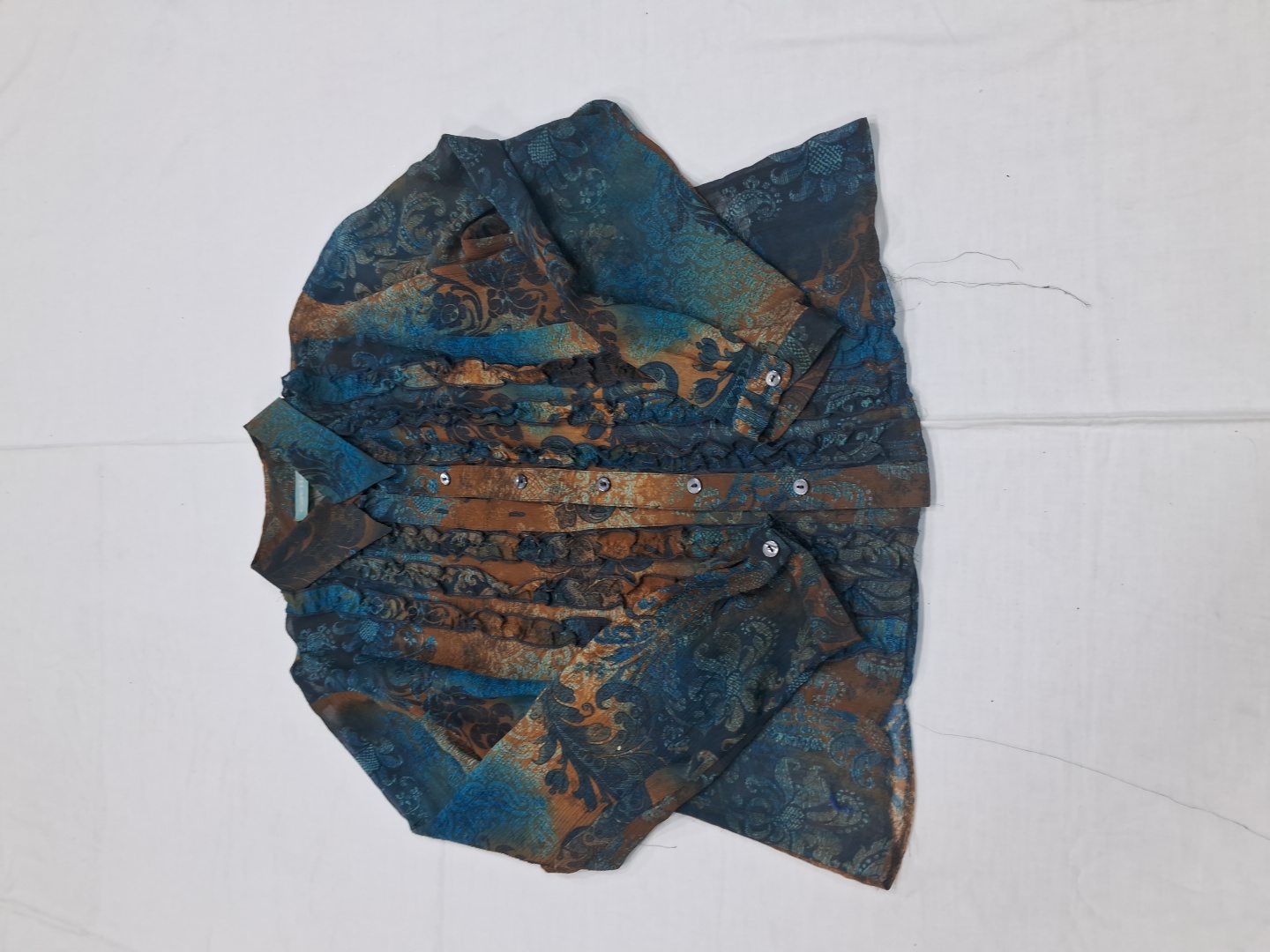 Blusa de Manga Longa Impressa Cavita