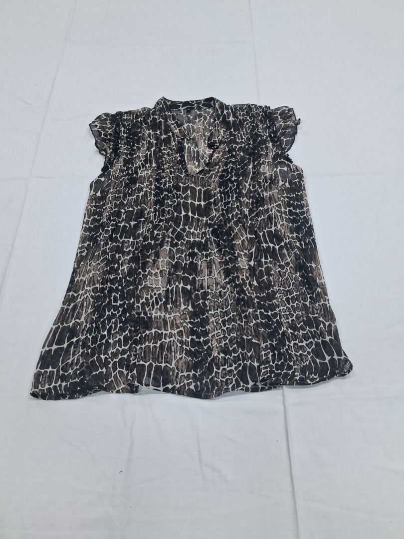 Unbranded Printed Animal Print Blouse