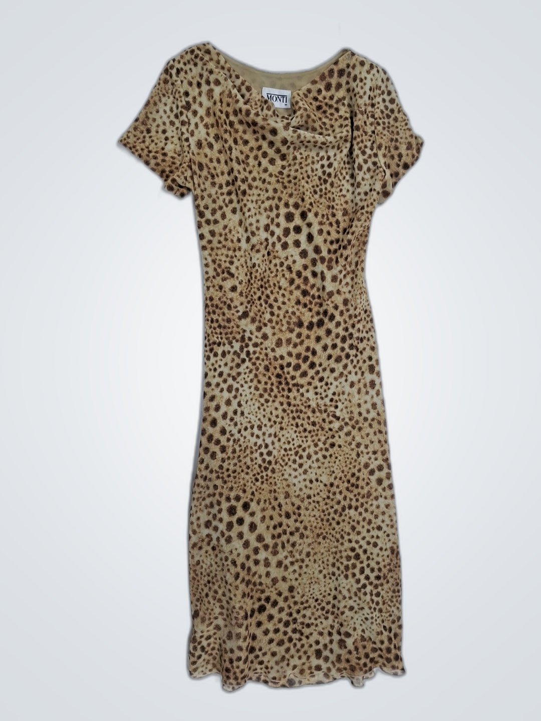 Robe à imprimé léopard Monti