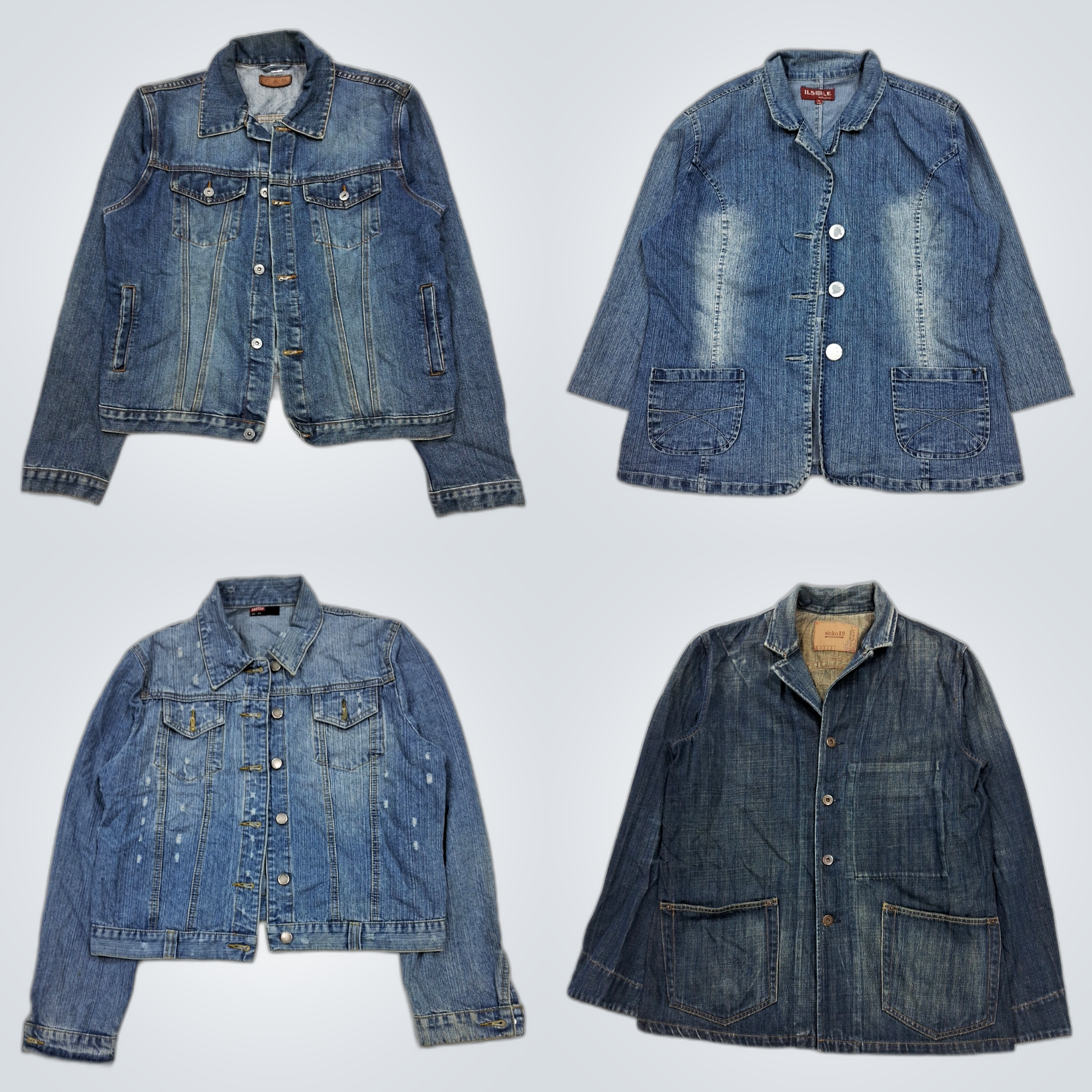 Denim-Jacken-Bundle - 7 Teilig C & H Ilsole Cartel..