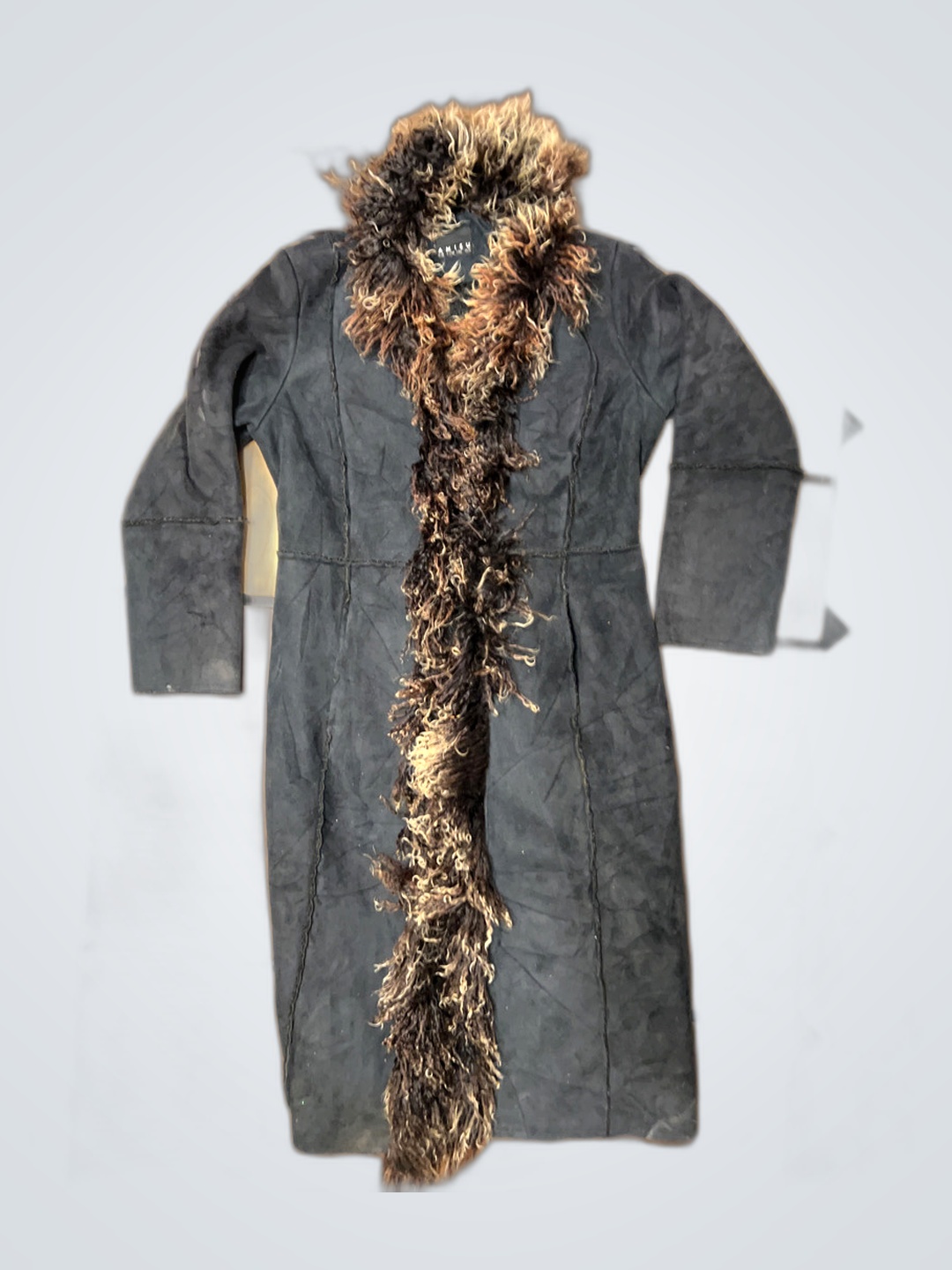 Amisu Fur-Trimmed Coat