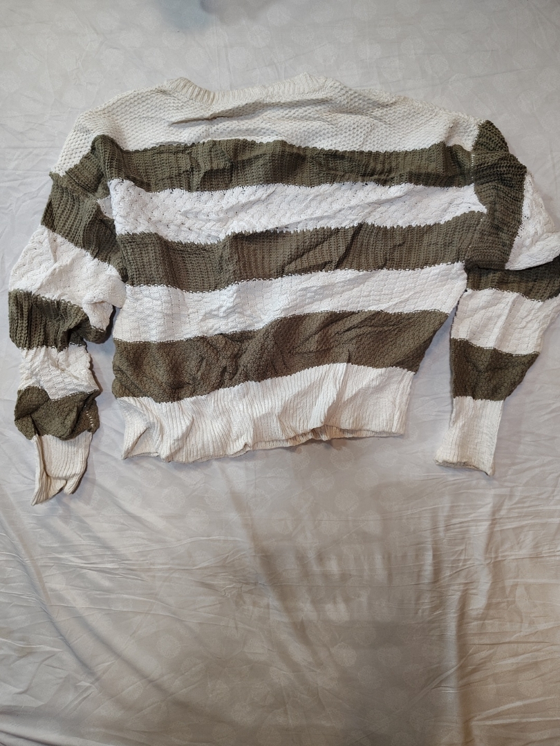 A New Day Striped Knit Cardigan