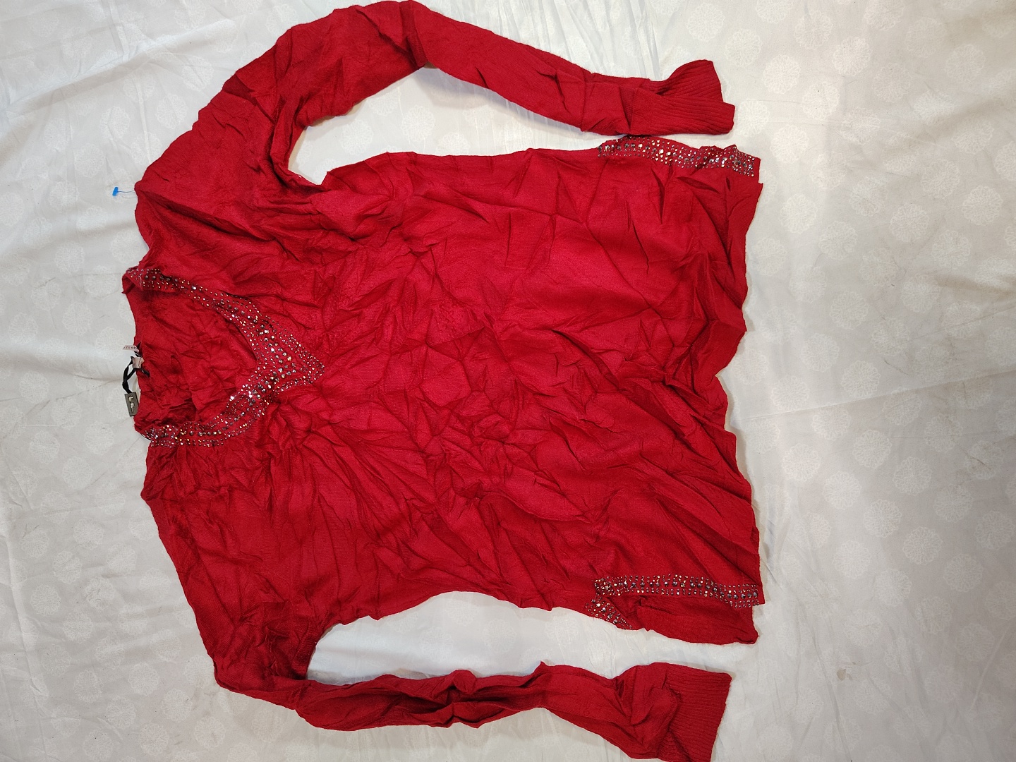 Blusa com Babados Versace