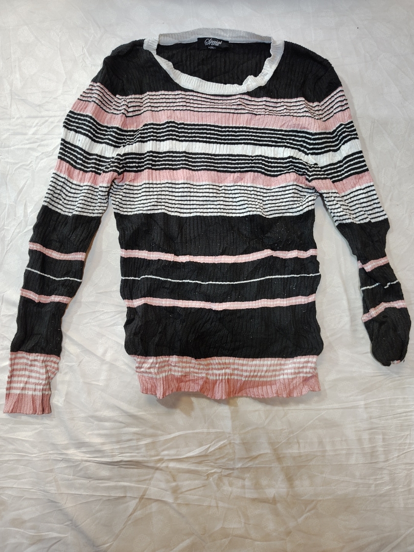 Suéter de Tricô Listrado Special One