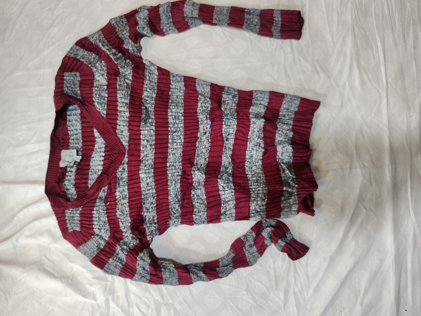 The Slope Striped V-Neck Sweater