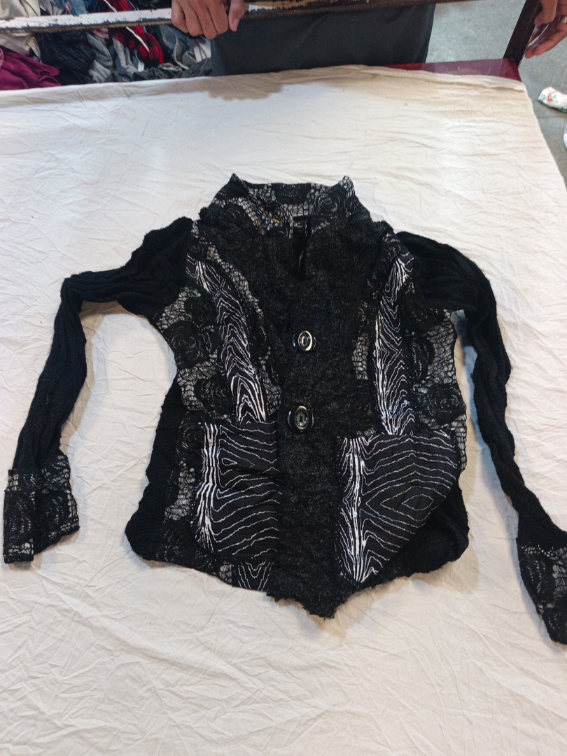 Cardigan en tricot noir Zara