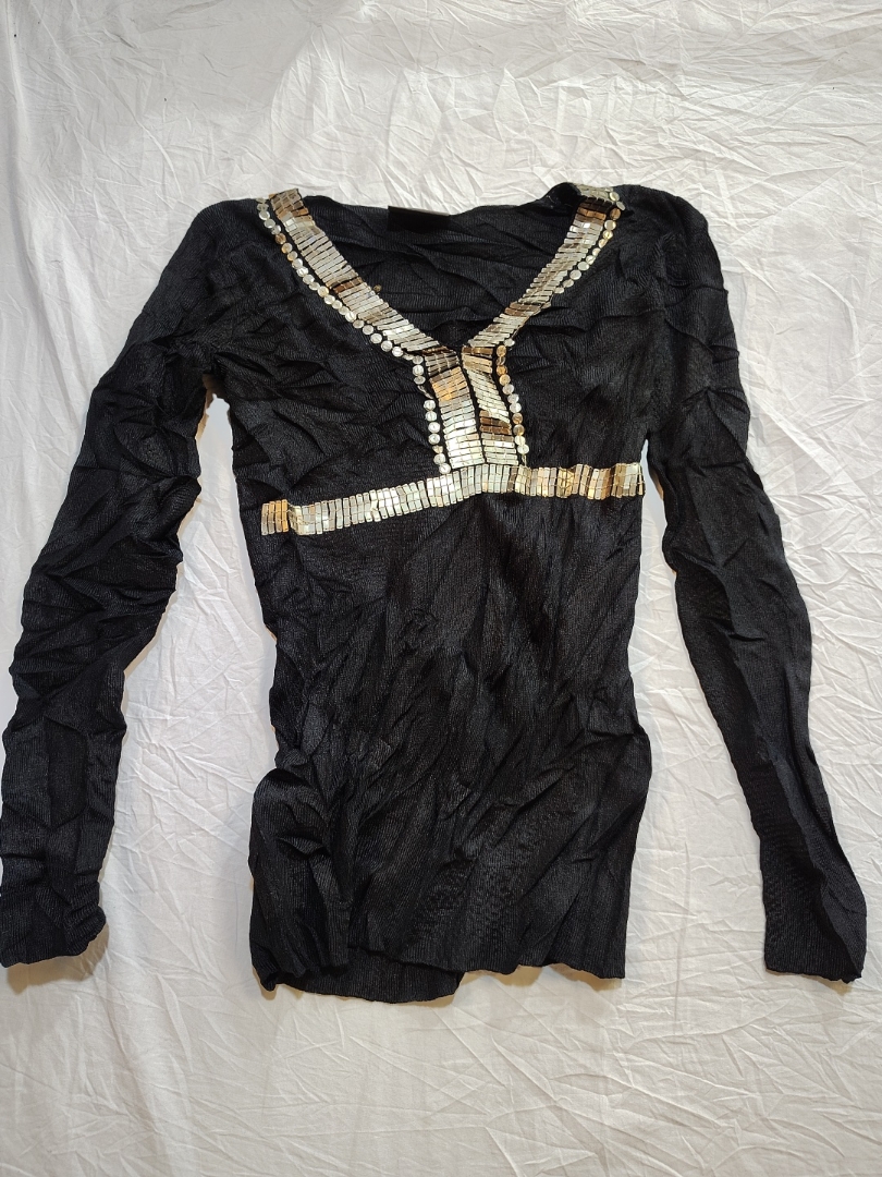 Blusa V de Decote em Camada da Principles