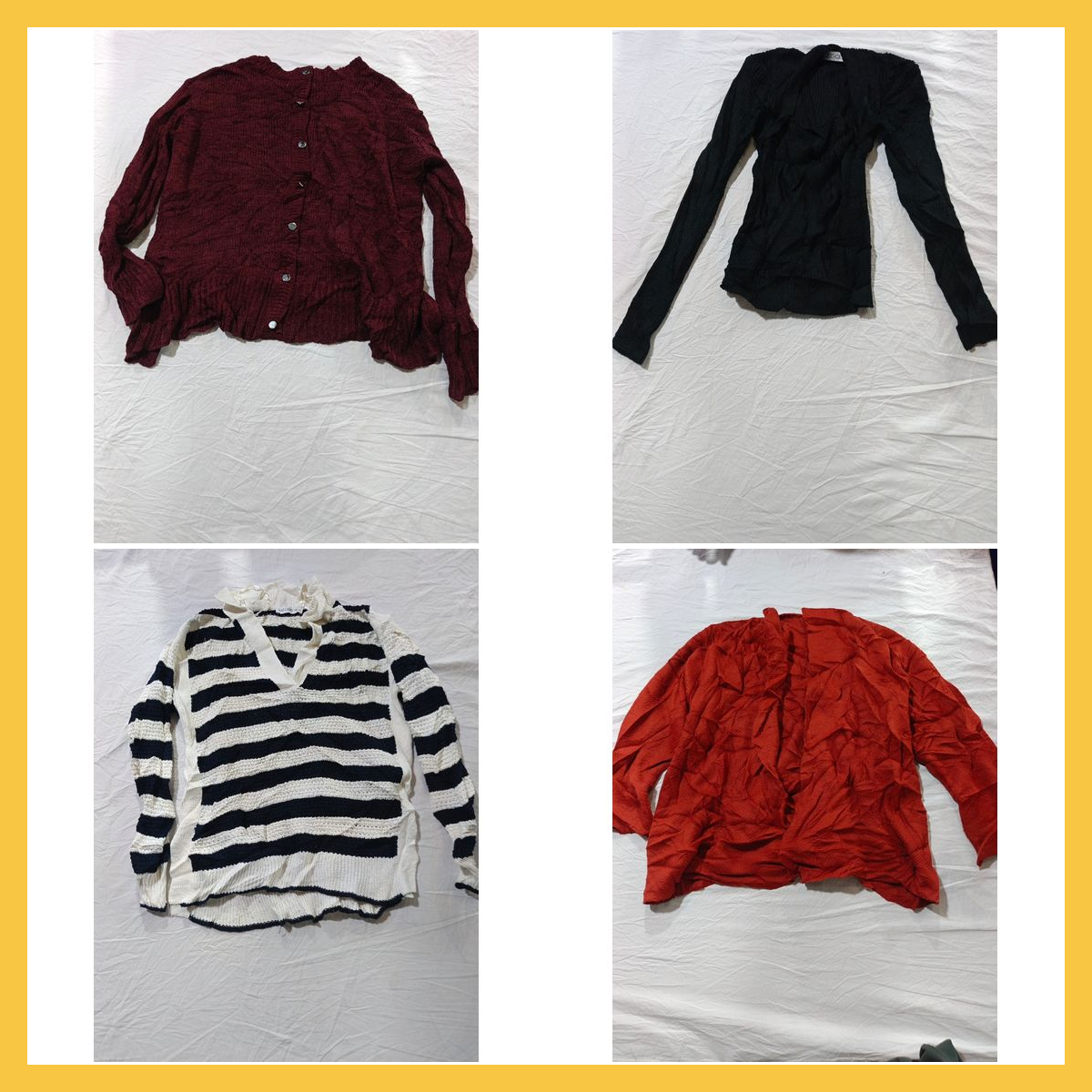 Designer Cardigan Bundle - 14pcs H&M, Diane von Fu..
