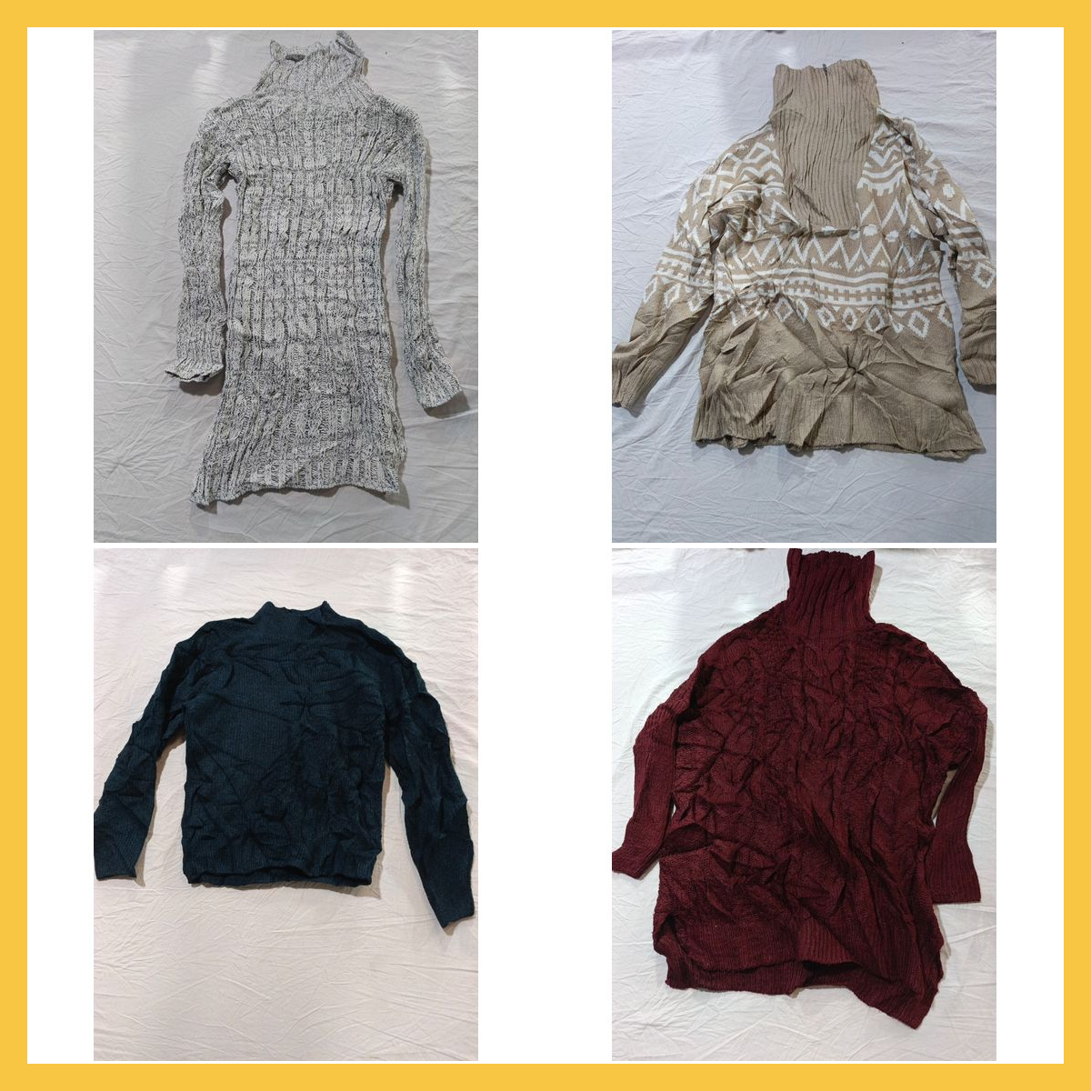 Turtleneck Sweater Bundle - Uniqlo, Zara, Brave So..