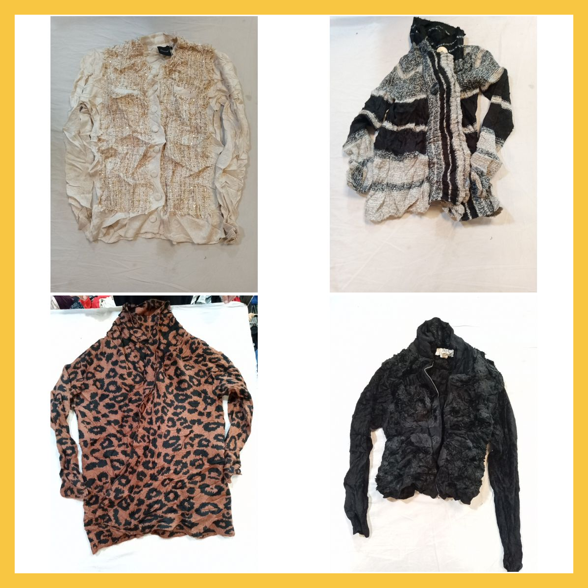 Cliche, N-W-D & AE Bundle: 10 Pc Mix Knitwear, Coa..