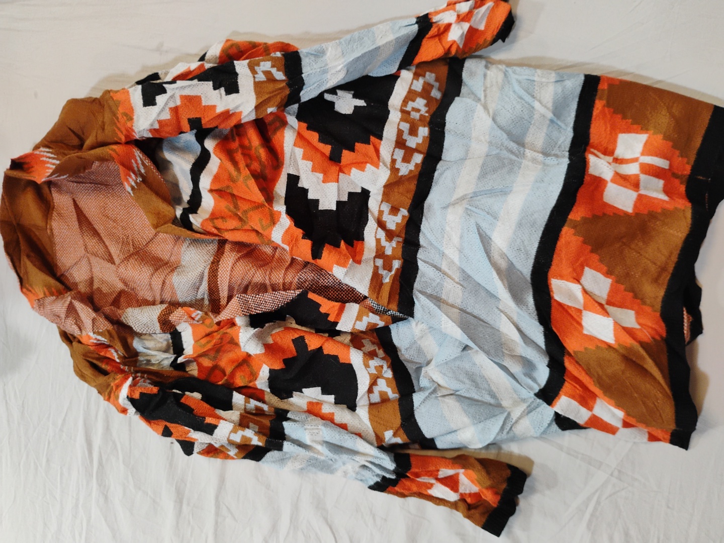 Shirt with Aztec Pattern