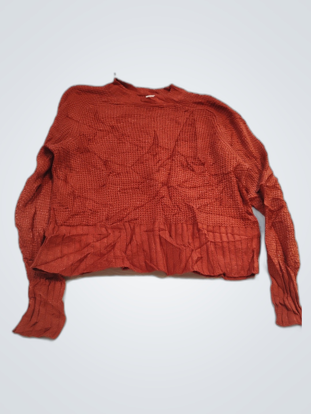 Orange Knit Sweater