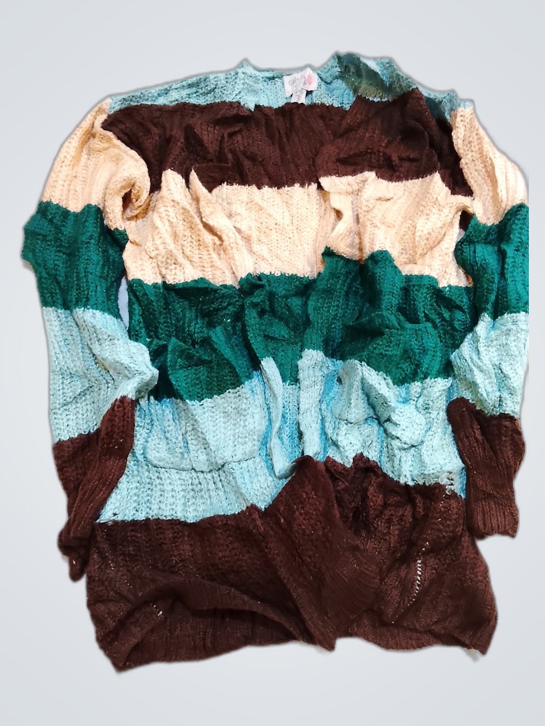 Colorful Planet Striped Sweater