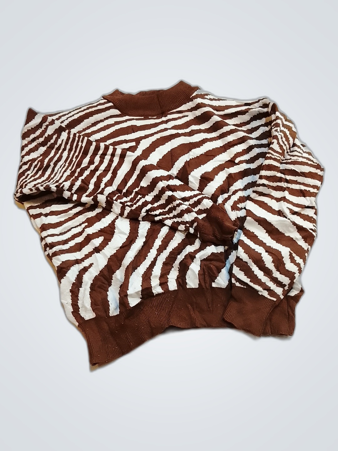 Valleygirl Striped Knit Sweater