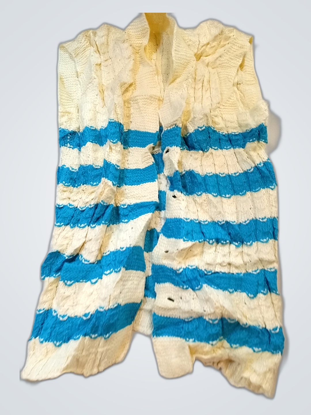 Top Sem Mangas Listrado