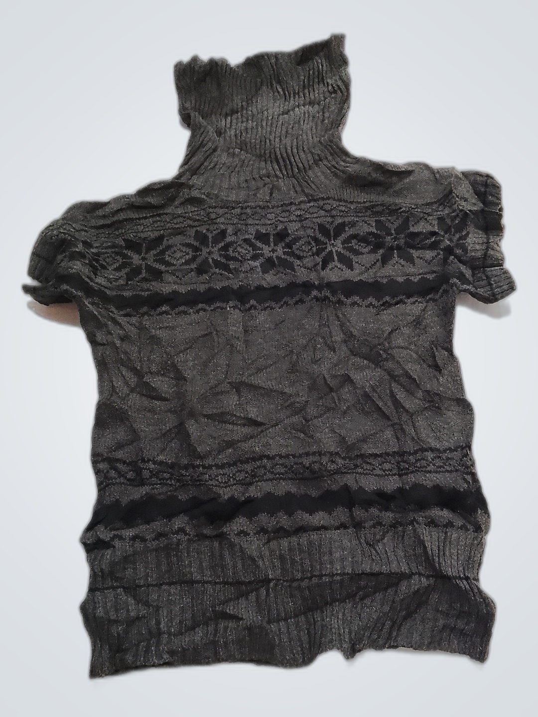 Blusa Preta de Manga Curta