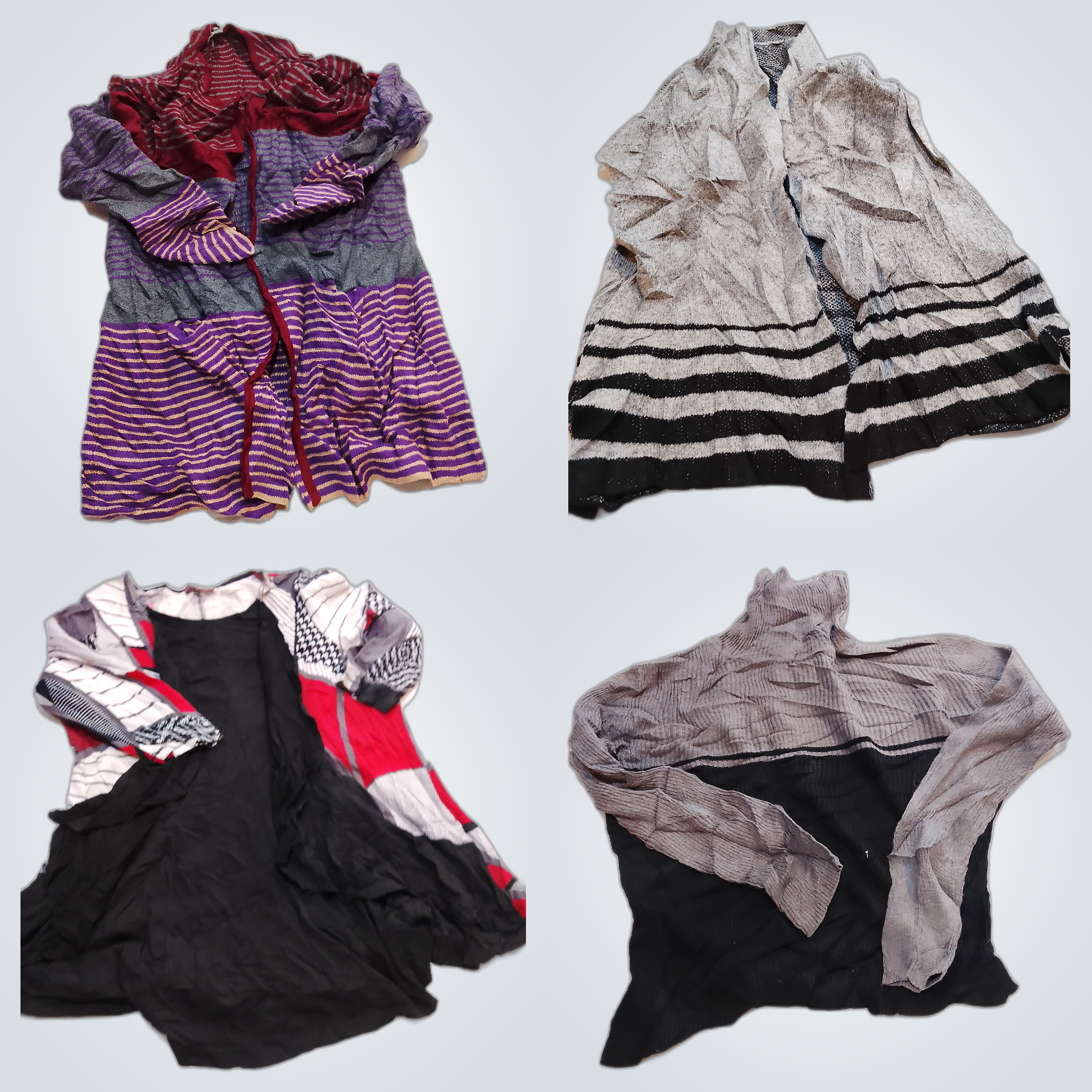 Lot de vêtements de créateurs légèrement utilisés ..