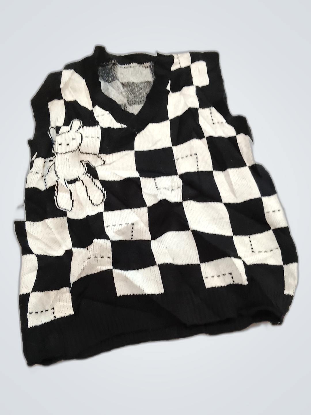 Checkerboard Vest