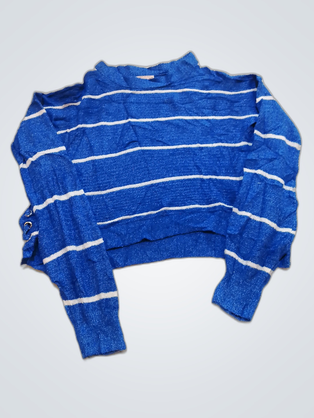 Blue Striped Sweater