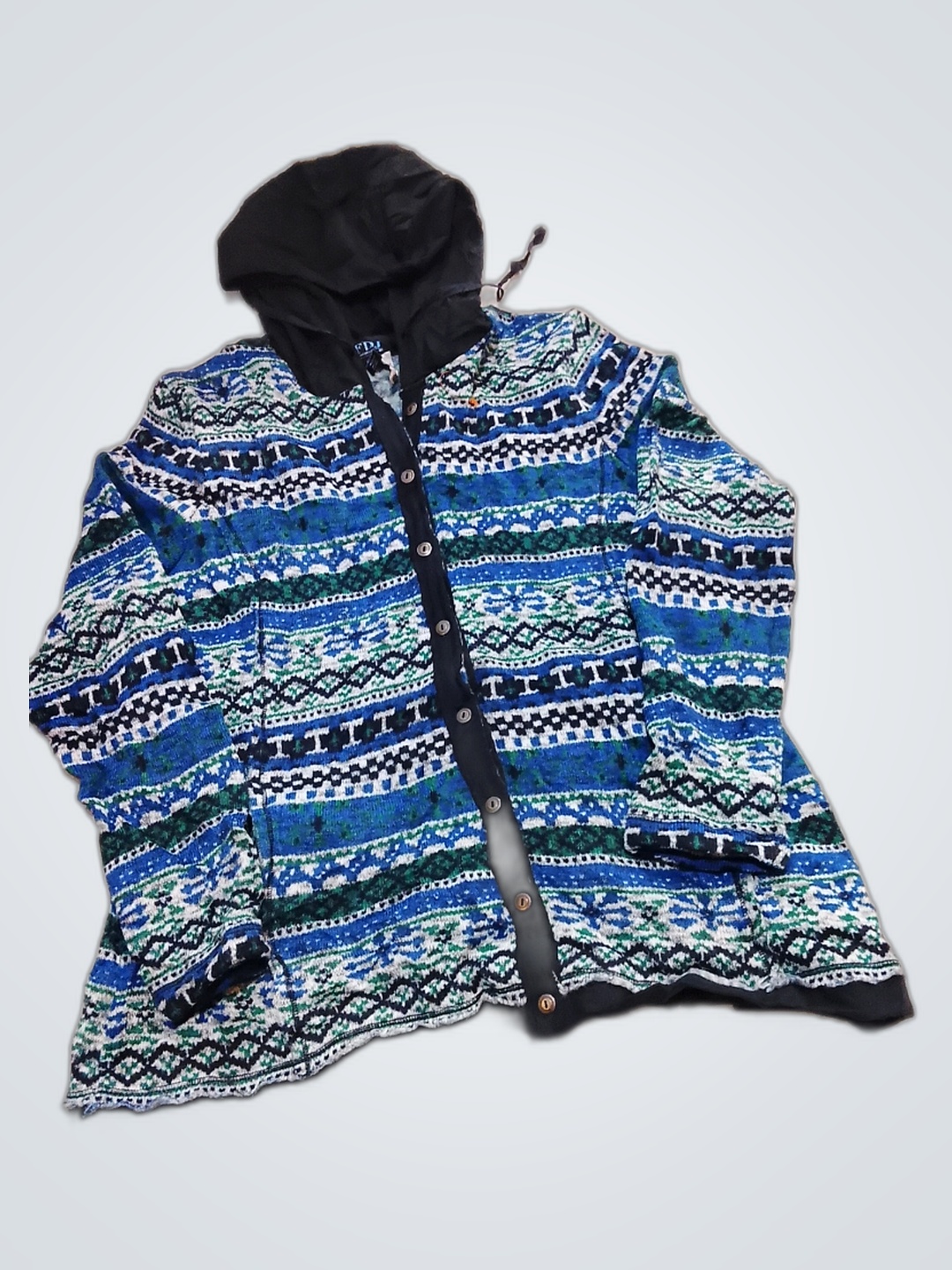 Cardigã de tricô com capuz FDJ French Dressing