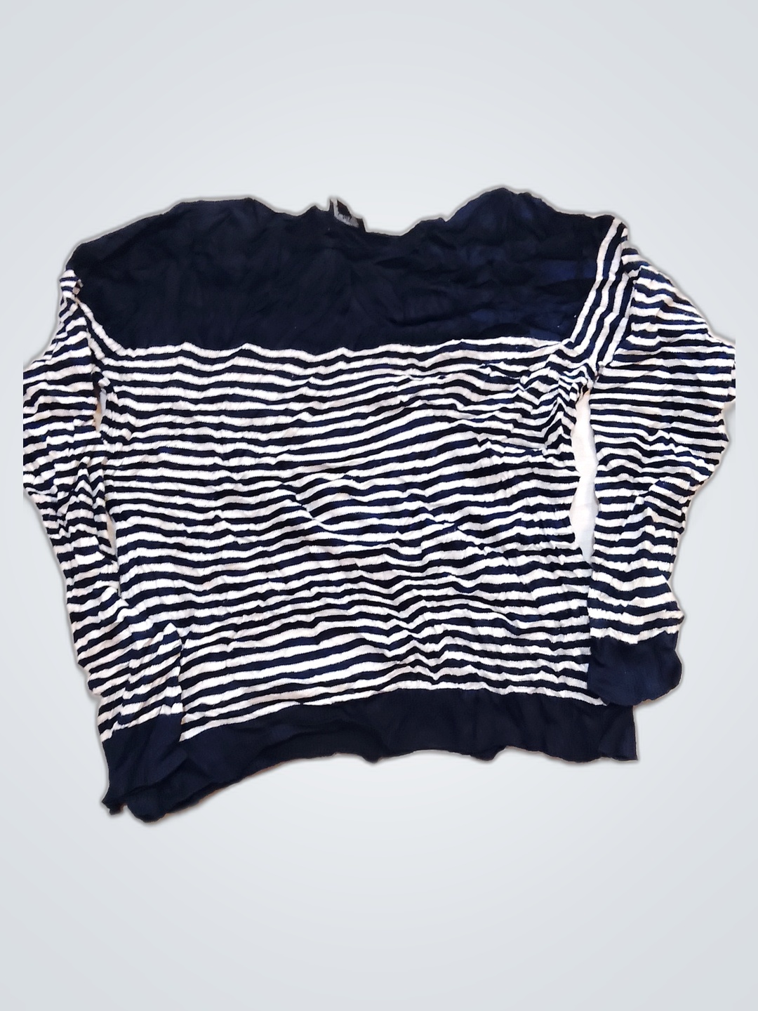 Gestreiftes Langarmoberteil