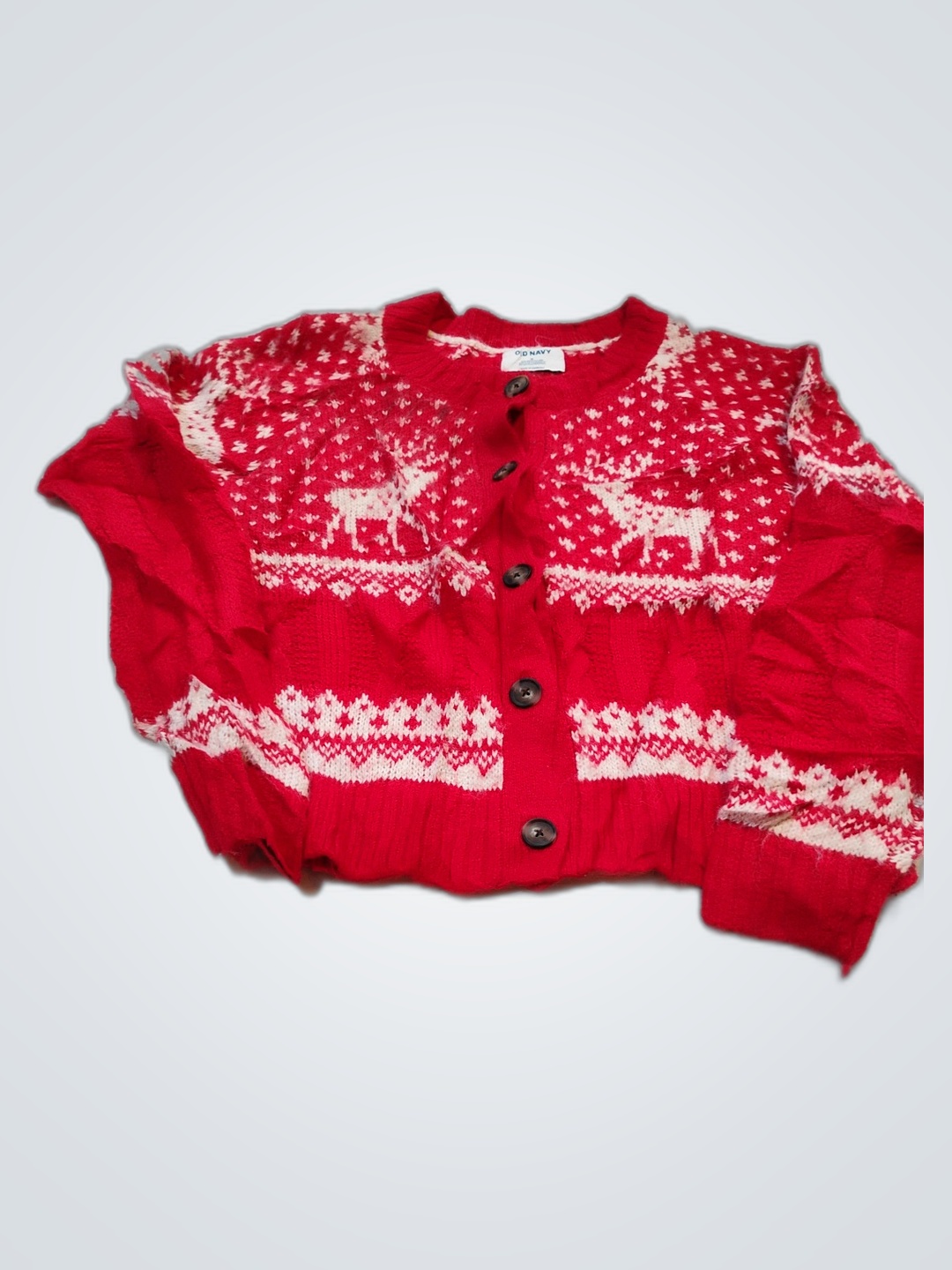 Old Navy Red Knit Sweater