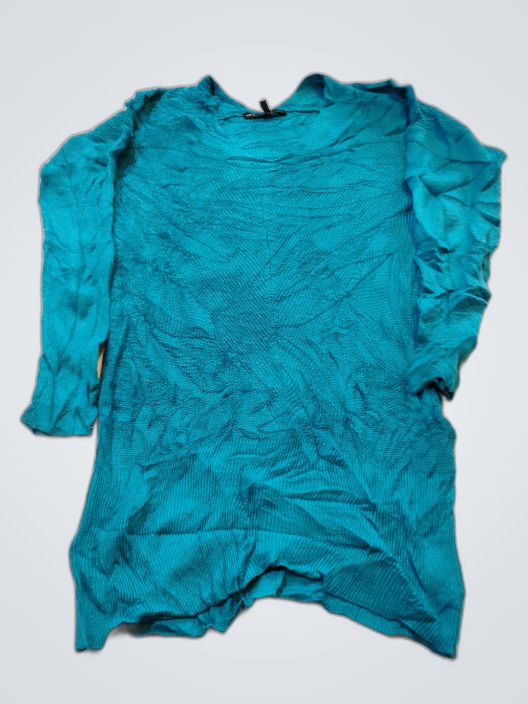 Teal Long-Sleeve Top