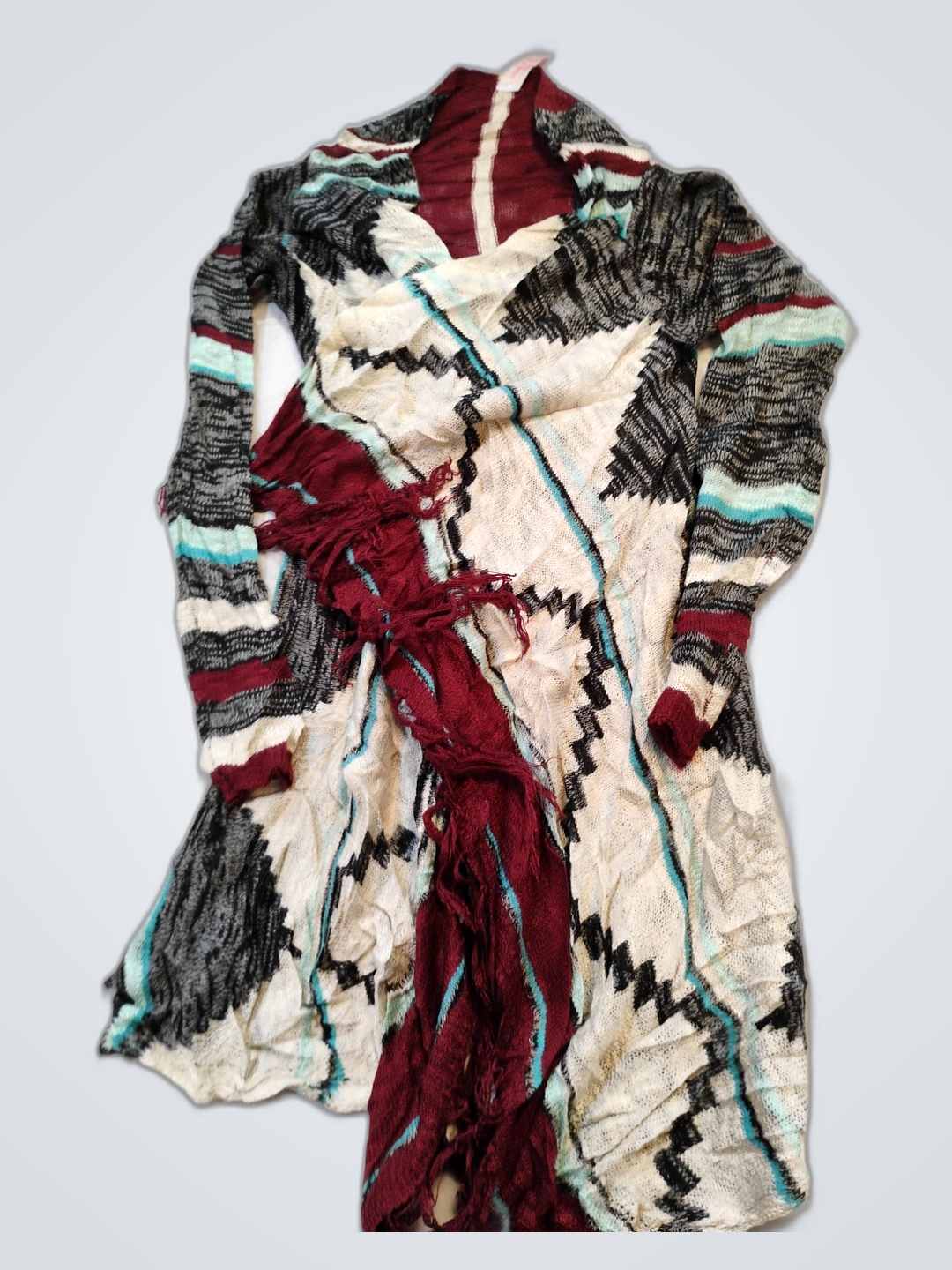 No Boundaries Cardigan à motif aztèque