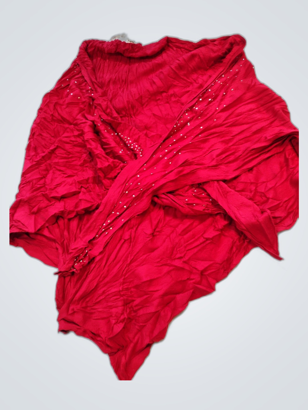 Chicos Rotes Verziertes Oberteil