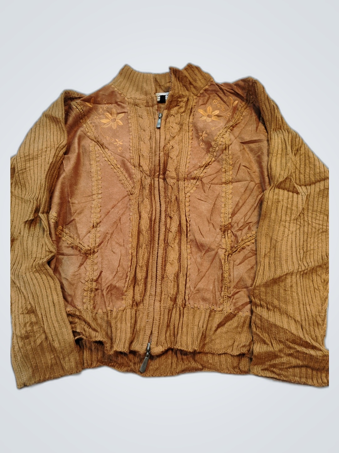 Suéter de Tricô Marrom