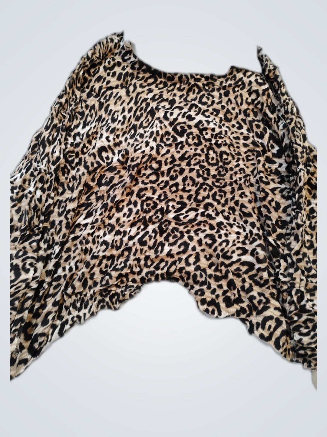 Blouse à imprimé léopard