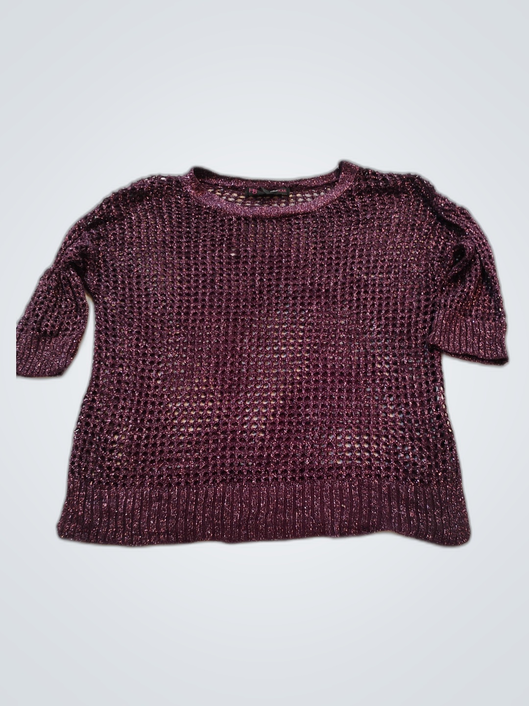 Heartsoul Purple Knit Top