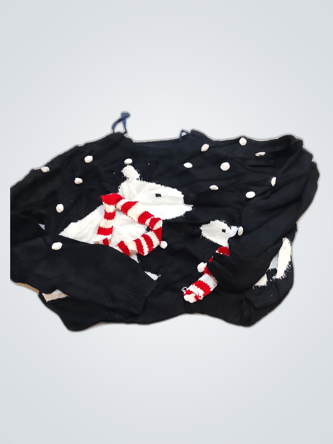 Black Bear Design Sweater