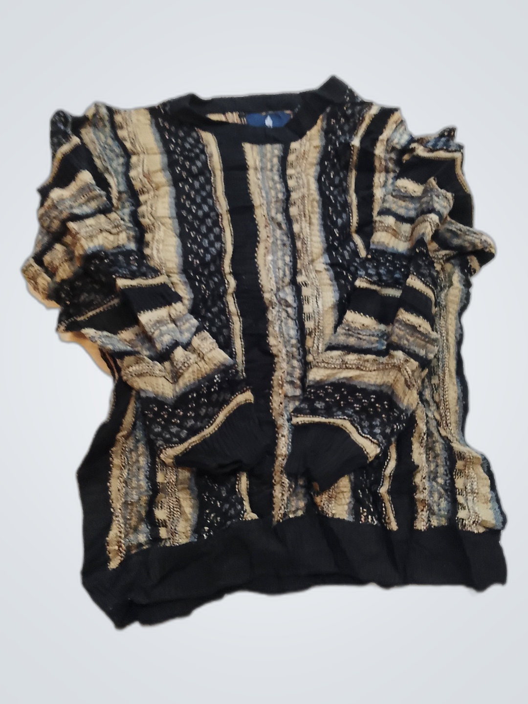 Blouse à motifs London Fog