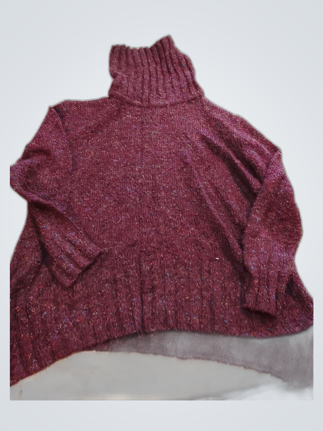 Pull col roulé TABI