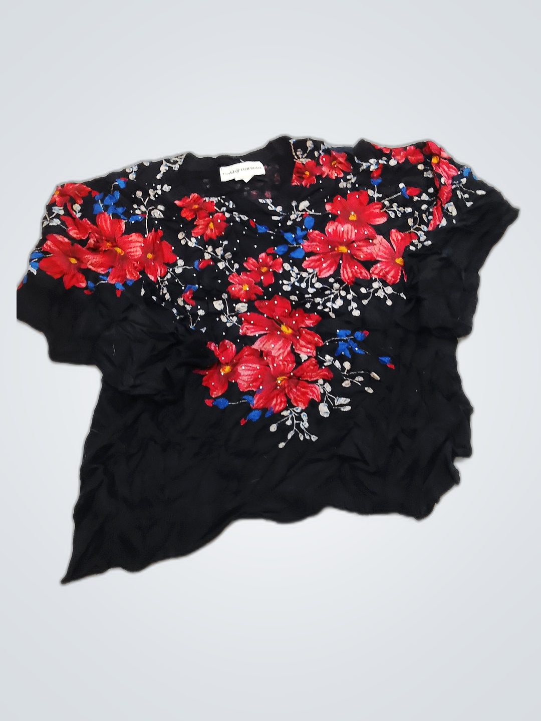 Cathy Daniels Floral Blouse